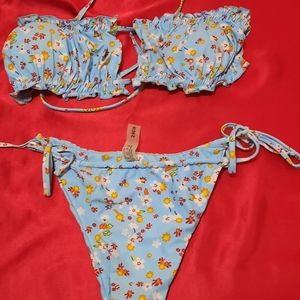 Womens bandeu bikini